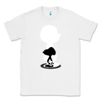 White peanuts shadow silhouette Classic Tee - linhVisuals