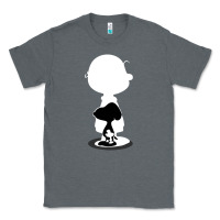 Charcoal Heather peanuts shadow silhouette Classic Tee - linhVisuals