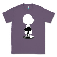 Lavender peanuts shadow silhouette Classic Tee - linhVisuals