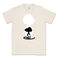 Natural peanuts shadow silhouette Classic Tee - linhVisuals