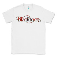 White blackfoot Classic Tee - linhVisuals
