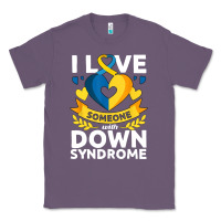 Lavender down syndrome awareness month special needs love Classic Tee - linhVisuals