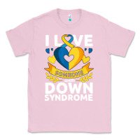 Bubblegum Pink down syndrome awareness month special needs love Classic Tee - linhVisuals