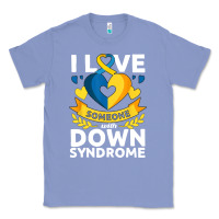 Colony Blue down syndrome awareness month special needs love Classic Tee - linhVisuals