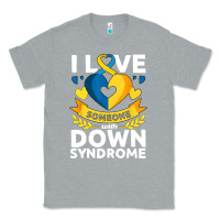 Heather Grey down syndrome awareness month special needs love Classic Tee - linhVisuals