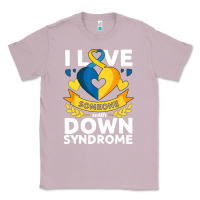 Lilac down syndrome awareness month special needs love Classic Tee - linhVisuals