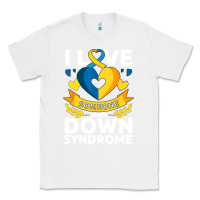 White down syndrome awareness month special needs love Classic Tee - linhVisuals