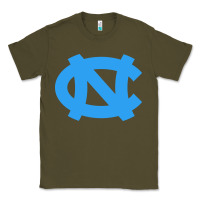 Army Green north carolina Classic Tee - linhVisuals