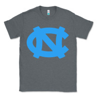 Charcoal Heather north carolina Classic Tee - linhVisuals