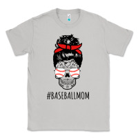 Baseball Mom Skull Classic Tee | Teevron