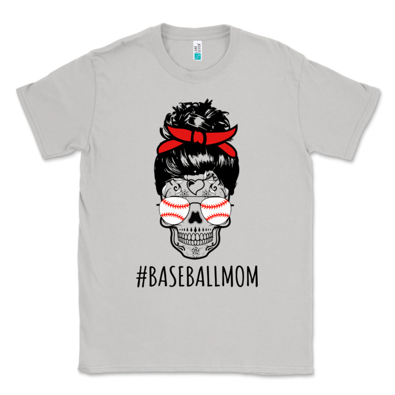 Baseball Mom Skull Classic Tee by linhVisuals | Teevron