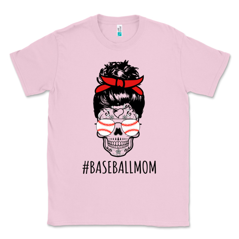 Baseball Mom Skull Classic Tee by linhVisuals | Teevron