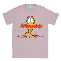 Lilac garfiel Classic Tee - linhVisuals