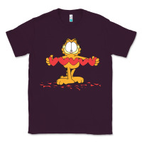 Plum garfiel Classic Tee - linhVisuals