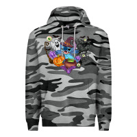 Slate Camo stitch heart halloween Premium Hoodie - AdoDesignShop