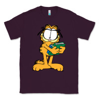 Plum garfiel Classic Tee - linhVisuals