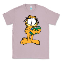 Lilac garfiel Classic Tee - linhVisuals