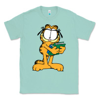 Seafoam garfiel Classic Tee - linhVisuals