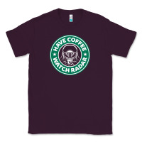 Plum have coffee, watch radar new Classic Tee - linhVisuals