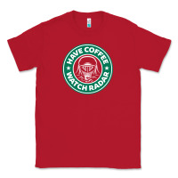 Red have coffee, watch radar new Classic Tee - linhVisuals