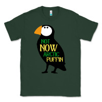 Sports Green not now arctic puffin! ,  not now arctic puffin Classic Tee - linhVisuals