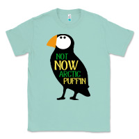 Seafoam not now arctic puffin! ,  not now arctic puffin Classic Tee - linhVisuals