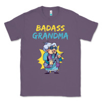 Lavender badass grandma family mother grandma t shirt Classic Tee - linhVisuals