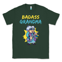 Sports Green badass grandma family mother grandma t shirt Classic Tee - linhVisuals