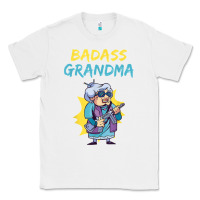 White badass grandma family mother grandma t shirt Classic Tee - linhVisuals