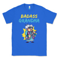 True Royal badass grandma family mother grandma t shirt Classic Tee - linhVisuals