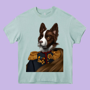Pet Portraits, Custom Pet Portraits, Renaissance Pet Portraits, Heavy Core Tee Designed By Ranaportraitstore