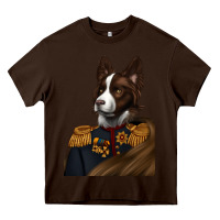 Chocolate Brown Pet Portraits, Custom Pet Portraits, Renaissance Pet Portraits, Heavy Core Tee - RanaPortraitStore