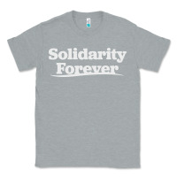 Heather Grey solidarity forever Classic Tee - linhVisuals