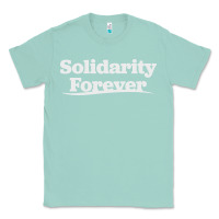 Seafoam solidarity forever Classic Tee - linhVisuals