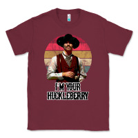 Burgundy i'm your huckleberry Classic Tee - linhVisuals