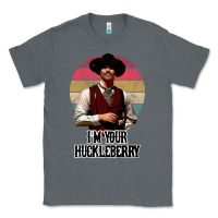 Charcoal Heather i'm your huckleberry Classic Tee - linhVisuals