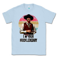 Dusty Blue i'm your huckleberry Classic Tee - linhVisuals
