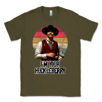 Army Green i'm your huckleberry Classic Tee - linhVisuals