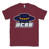 Burgundy uc santa barbara gauchos Classic Tee - linhVisuals