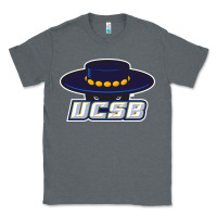 Charcoal Heather uc santa barbara gauchos Classic Tee - linhVisuals