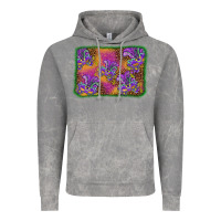 Cloud Rock mardi gras mask background Vintage Hoodie - BarkalooDesign