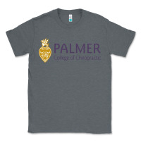 Charcoal Heather college of chiropractic Classic Tee - linhVisuals