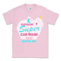 Bubblegum Pink pink elephant car wash Classic Tee - linhVisuals