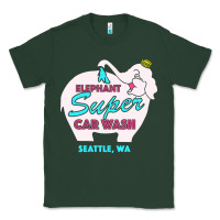 Sports Green pink elephant car wash Classic Tee - linhVisuals