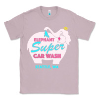 Lilac pink elephant car wash Classic Tee - linhVisuals
