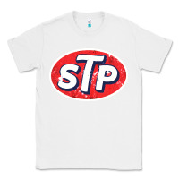 White stp Classic Tee - linhVisuals