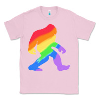Bubblegum Pink bigfoot t  shirt rainbow bigfoot t  shirt Classic Tee - linhVisuals