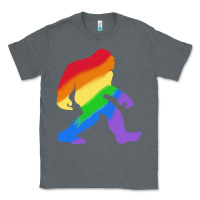 Charcoal Heather bigfoot t  shirt rainbow bigfoot t  shirt Classic Tee - linhVisuals