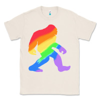 Natural bigfoot t  shirt rainbow bigfoot t  shirt Classic Tee - linhVisuals