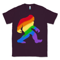Plum bigfoot t  shirt rainbow bigfoot t  shirt Classic Tee - linhVisuals